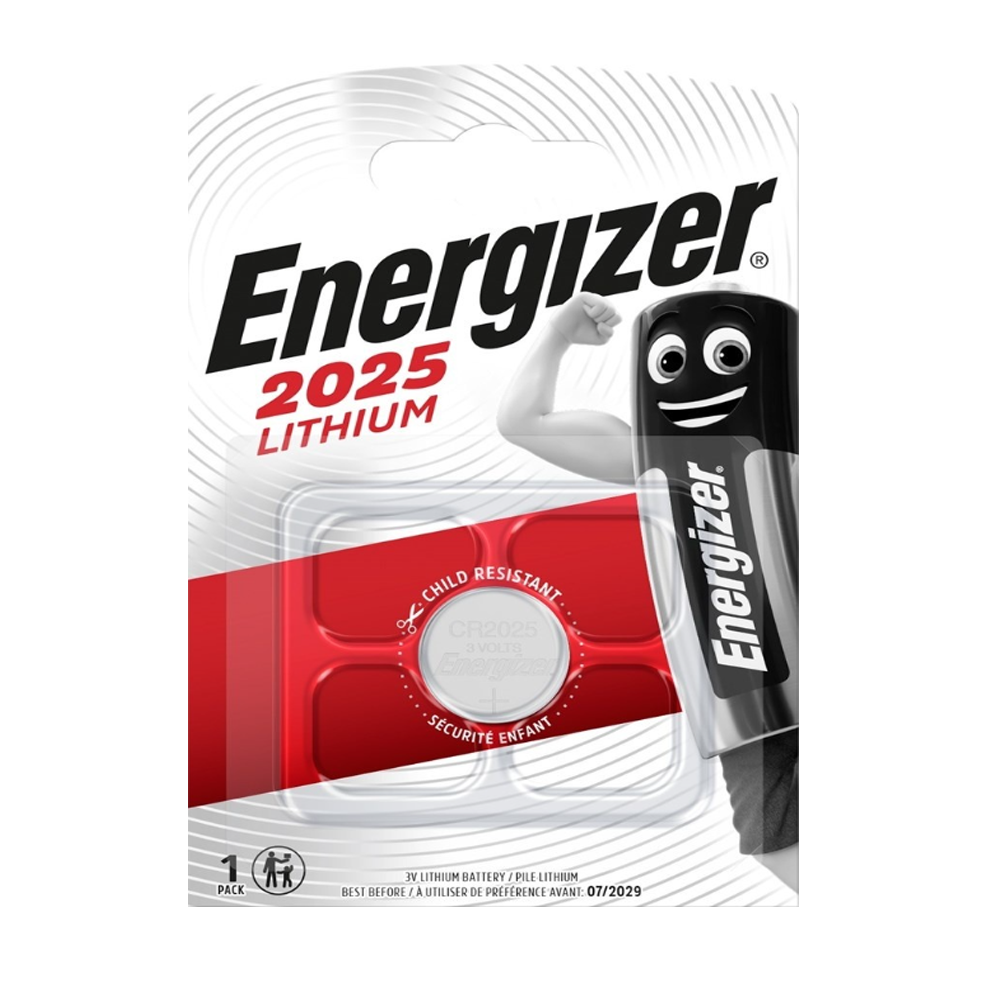 батарейки lithium cr2025 /1шт  energizer, prostor-market