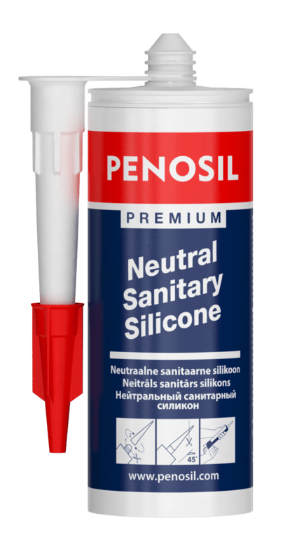 герметик penosil premium sanitary silicone 280ml белый, prostor-market