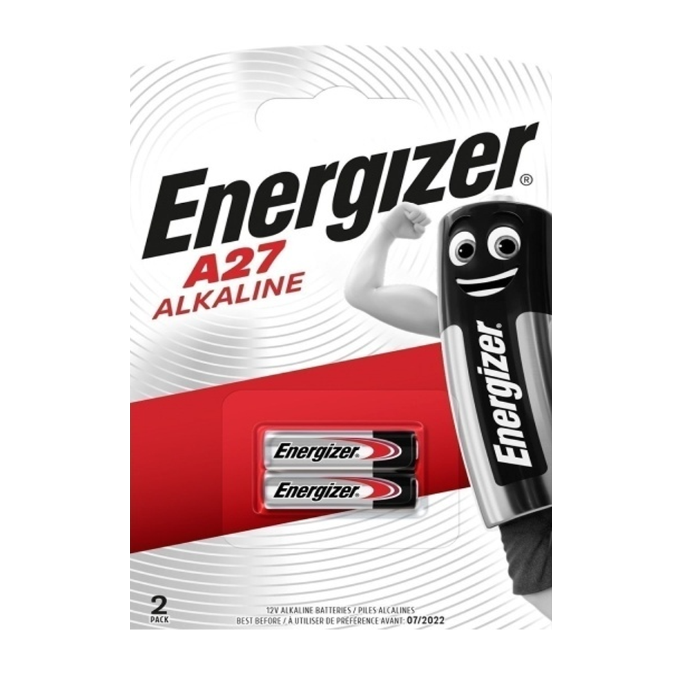 батарейка alkaline a27 /2шт energizer, prostor-market